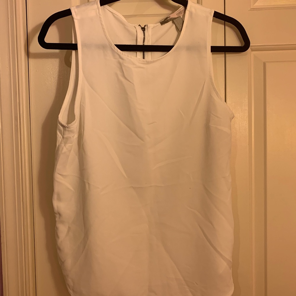 Forever 21 White sleeveless top